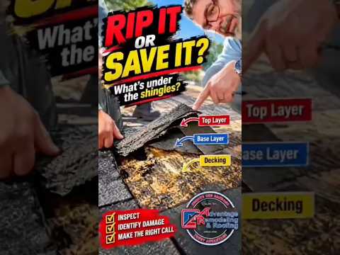 Roof Tear-Off Reveals HIDDEN Damage! Look at...