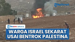 Bentrok Berdarah Warga Israel Vs Palestina di Tepi Barat, 2 Zionis Sekarat Dilempari Batu