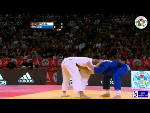 Judo 2013 Grand Slam Paris: Battulga (MGL) - Grol (NED) [-100kg] semi-final