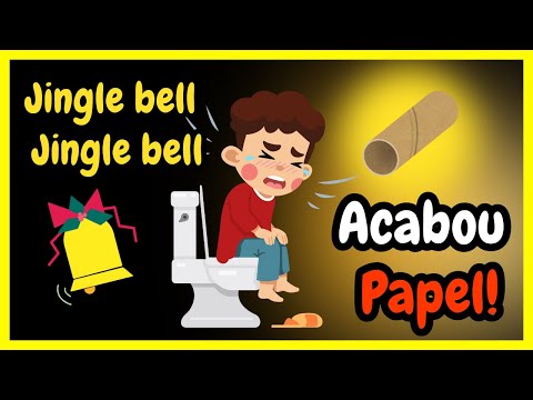 🎶 Jingle Bell Acabou Papel - Paródia Engraçada de Natal 😂🧻