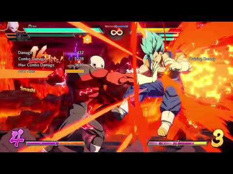 Relaxing DBFZ Hit & Jiren Tag Combo | Dream Tag Team | Near Death Combo