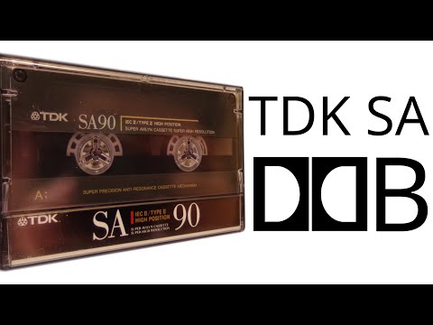 Mobius's Compact Cassette Tests - Type 2 TDK SA (1990) - Dolby B