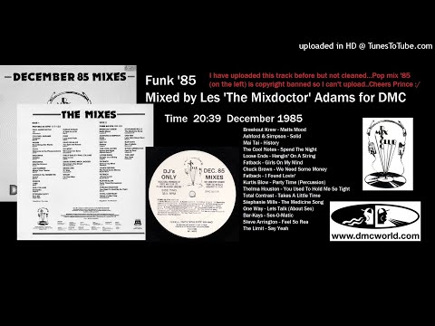 Funk 85 (DMC Mix by Les Adams December 1985)