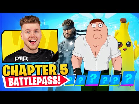 *NEW* CHAPTER 5 BATTLE PASS IN FORTNITE!