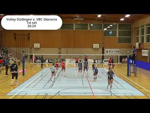Volley Düdingen v. VBC Glaronia (condensed game) - National League A - Switzerland