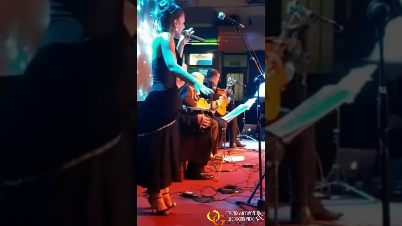 #tango #cantando #milonga sentimental Georgina Vargas Oscar Mandagaran