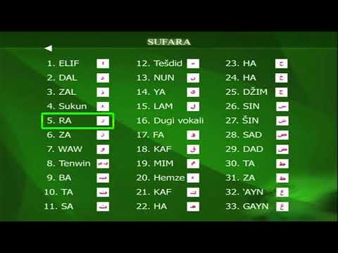 DVD Sufara - Harfovi