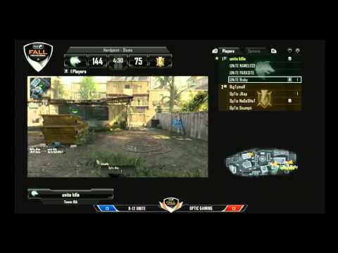 Optic Gaming VS UNITE - MLG Fall Invitational 2013