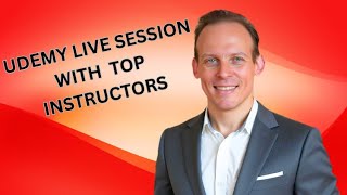 Udemy Top-Instructor Live Networking, Q&A, And Brainstorming Topics Like Marketing & Course Creation