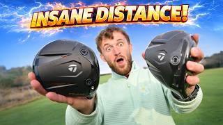 This Is The Furthest I"ve Ever Hit Driver!! TaylorMade Qi4D Review
