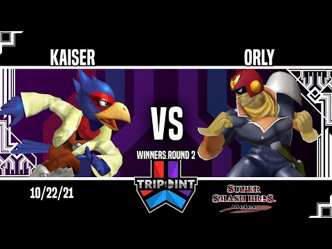 Tripoint Smash 117 - Winners Round 2 - Kaiser(Falco) Vs. ORLY(Captain Falcon)