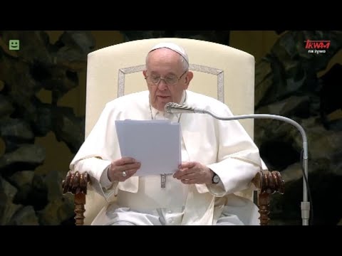 Audiencja generalna Ojca Świętego Franciszka 20.10.2021