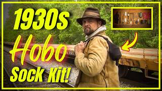 Tiny 1930s Hobo SOCK Survival Kit — Fits in Your Pocket!