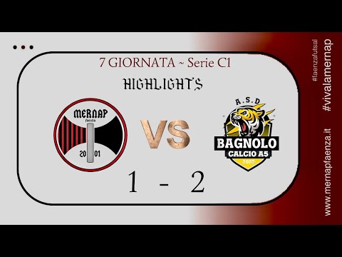 ⚜️ HIGHLIGHTS • Mernap Faenza Vs Bagnolo Ca5 (1-2)