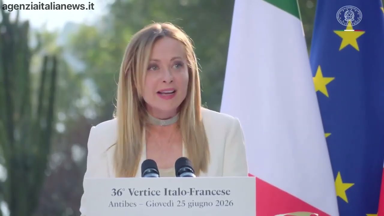MELONI: “ITALIA E FRANCIA POSSONO GUIDARE UNA COALIZIONE INTERNAZIONALE PER IL FUTURO DEL LIBANO”
