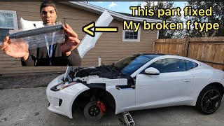 How I fixed my Jaguar f type for $30 part 2