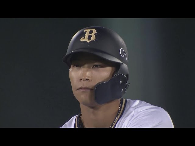 【5回裏】バファローズ・中川圭太 センター頭上を越える2点タイムリー2ベースヒット!! 2022年6月29日 オリックス・バファローズ 対 東北楽天ゴールデンイーグルス