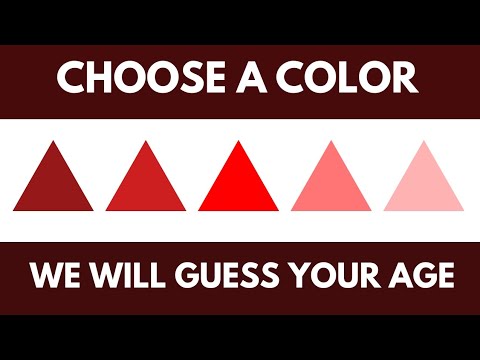 A colour test that can tell your mental age