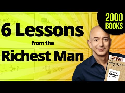 6 Lessons from Jeff Bezos - The Richest man in the world|Jeff Bezos Biography The Everything Store