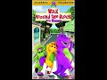 Barney Home Video Screener Walk Around The Block With Barney