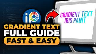 Gradient Text Ibis Paint (FAST & EASY) | 100% WORKS | NO Yapping, To The Point!