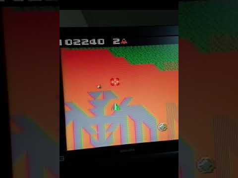 Xevious hidden structures Atari 7800