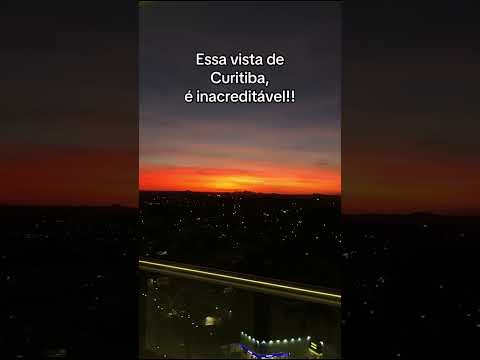 Apartamento de Luxo, em Curitiba/Pr: A Vista do 13º andar do Palazzo Lumini.