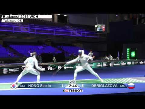 Budapest 2019 WF Team T08 03 RUS vs KOR