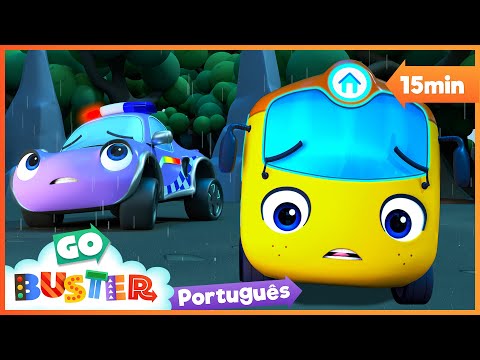 Capa de Go Buster - Perdidos na Tempestade!