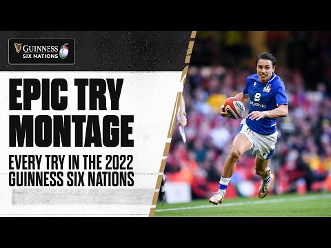 THROWBACK 🔙 | Every try from the 2022 Guinness Six Nations