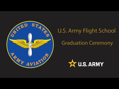 U.S. Army Flight School Class 26-007 Graduation