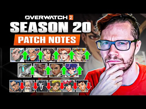 Overwatch 2 Season 20 Patch Notes - Weird Changes And New Cosmetics