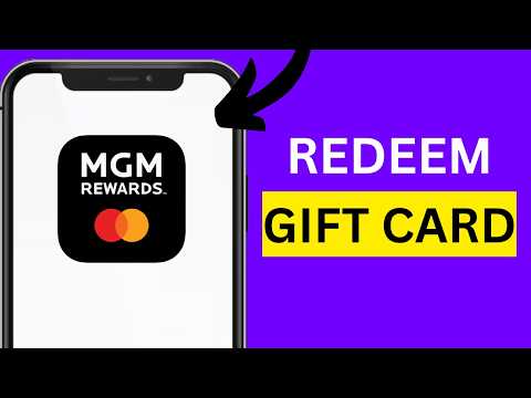Mgm Gift Card Redemption