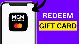 MGM Rewards Gift Card | where you can redeem it
