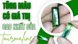 Tông màu có giá trị cao nhất của Tourmaline