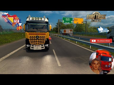 Euro Truck Simulator 2 (1.34) Project Balkans 3.1 First Look Promods map v2.33 + DLC's & Mods