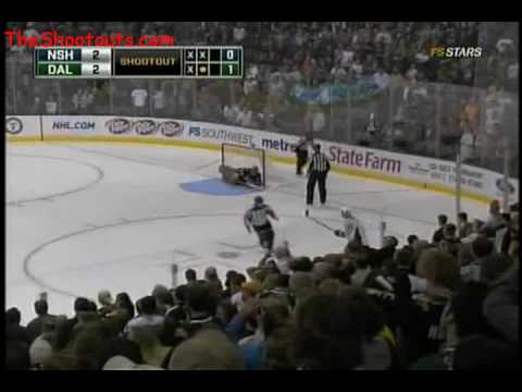 Nashville Predators (4) @ Dallas Stars (3) Shootout October 3, 2009