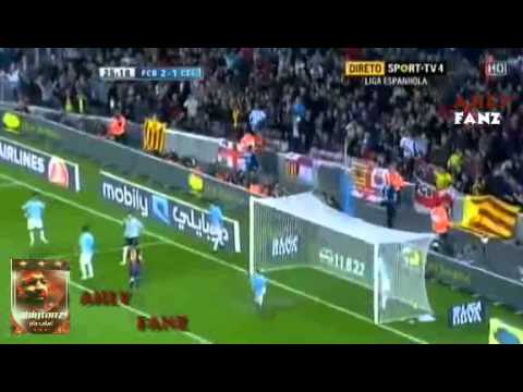 Barcelona VS Celta Vigo - Villa's Goal