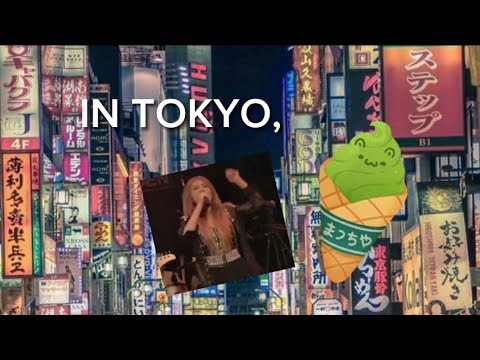 [SHOW-YA - TOKYO, Ice Cream] Keiko Terada dancing with ice cream in Tokyo, Japan.