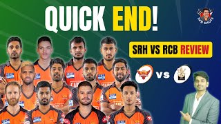 SRH Vs RCB Review | Superb bowling from SRH| Kohli failure | #SKBShots | Sandeep Kumar Boddapati