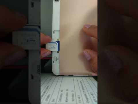 Como insertar una SIM en la tablet