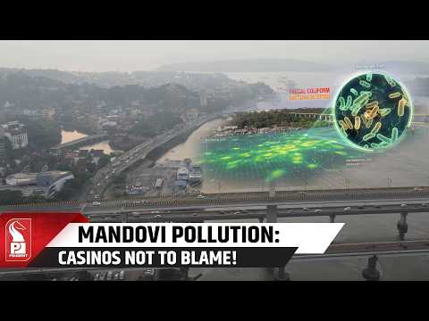 Mandovi Pollution Mystery: Report Clears Casinos, But Who’s to Blame? 