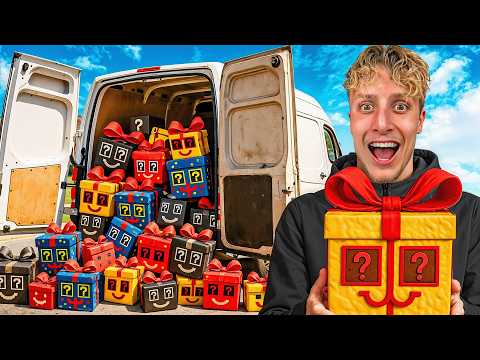 Je Vous Offre des LUCKY BLOCK Dans La Vraie Vie !