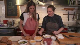 Eden Eats NYC, with chef April Bloomfield (burger)