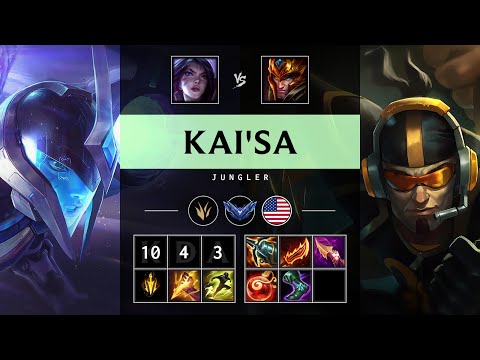 Kai'Sa Jungle vs Jarvan IV - NA Diamond Patch 25.11