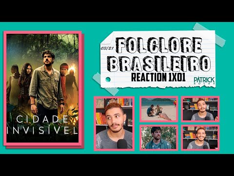 Cidade Invisível 1X01 REACTION "Queria Muito que Você Estivesse Aqui" | Patrick Rocha
