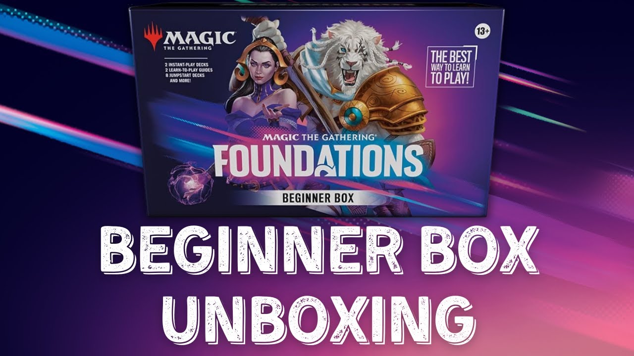 Foundations Beginner Bundle Unboxing | Magic the Gathering