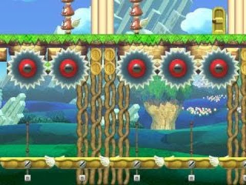 [NSDBU] 6-1 Sawmill Hill ⚡️ by bruhhhhhh ⚡️ SUPER MARIO MAKER Raw GAMEPLAY