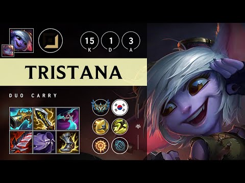 Tristana ADC vs Jhin - KR Challenger Patch 25.08