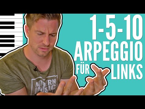 Ultimatives Piano Arpeggio für Links - Dieses Begleitmuster musst du kennen! (+ Improvisation)